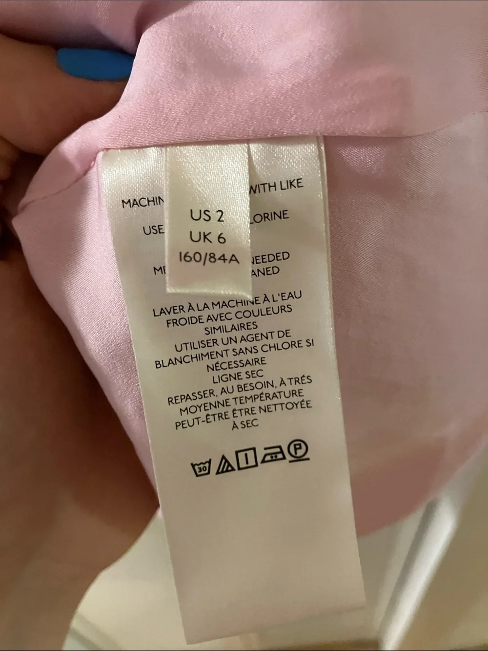 BHLDN x Free People Alaine Pink Babydoll Dress Size 2